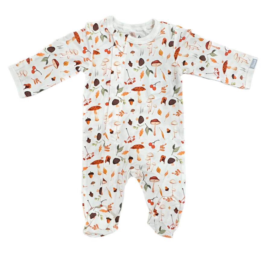 Fall Mushroom Footie