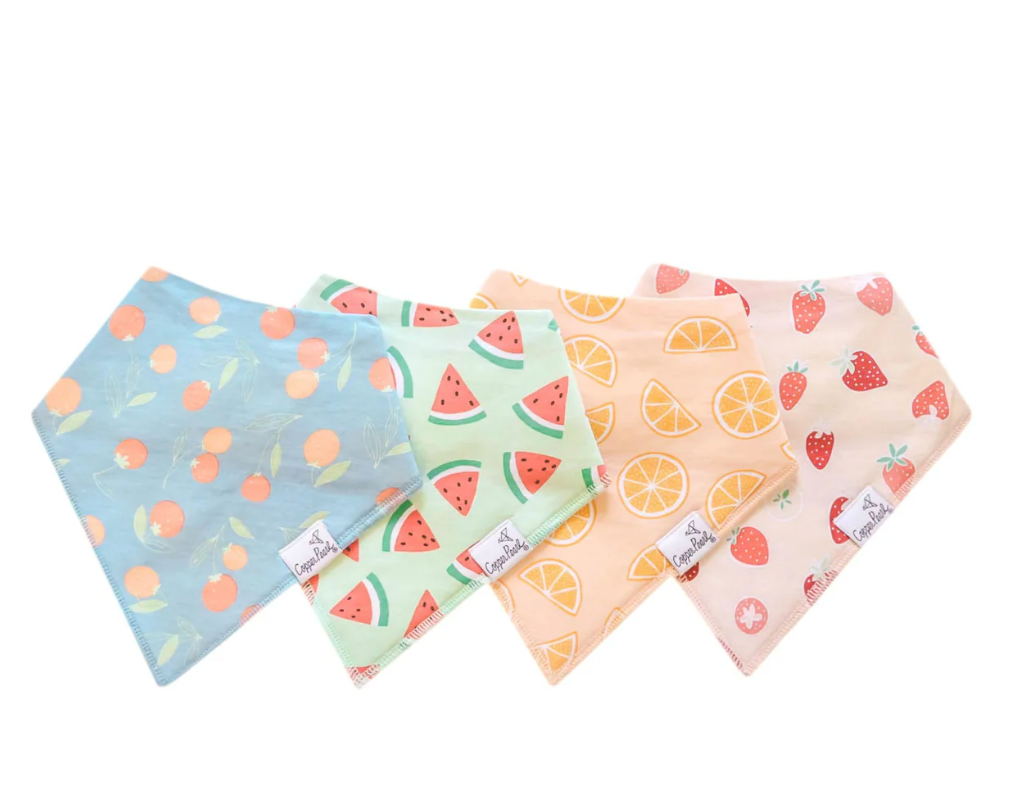 Clementine Bandana Bibs