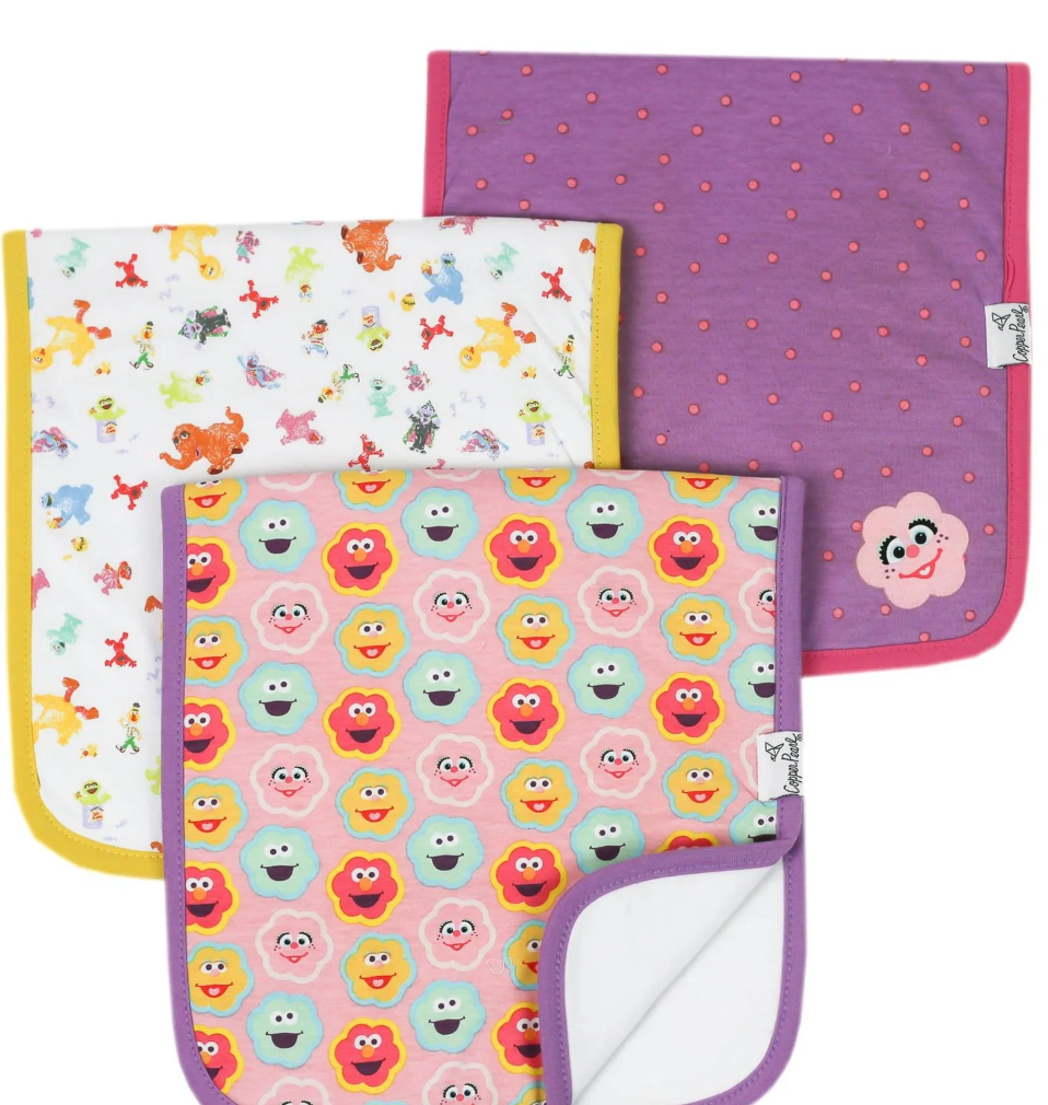 Premiu Burp Cloths - Abby and Pals