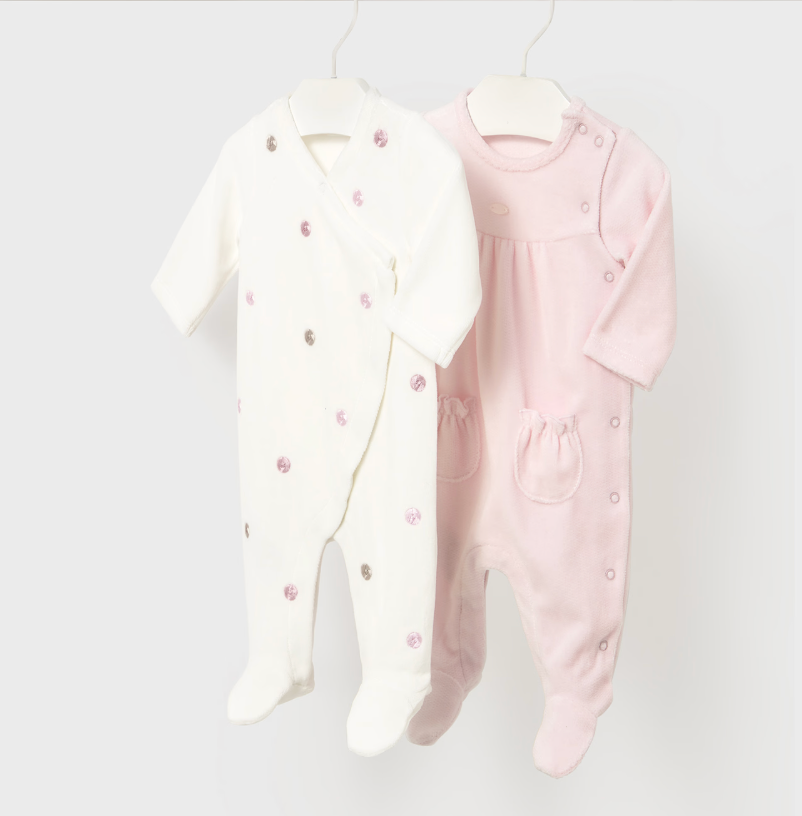 Velour Footed Pajama