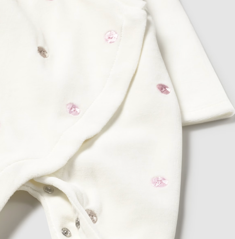 Velour Footed Pajama