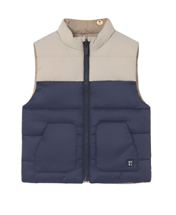 Reversible Vest in Blue