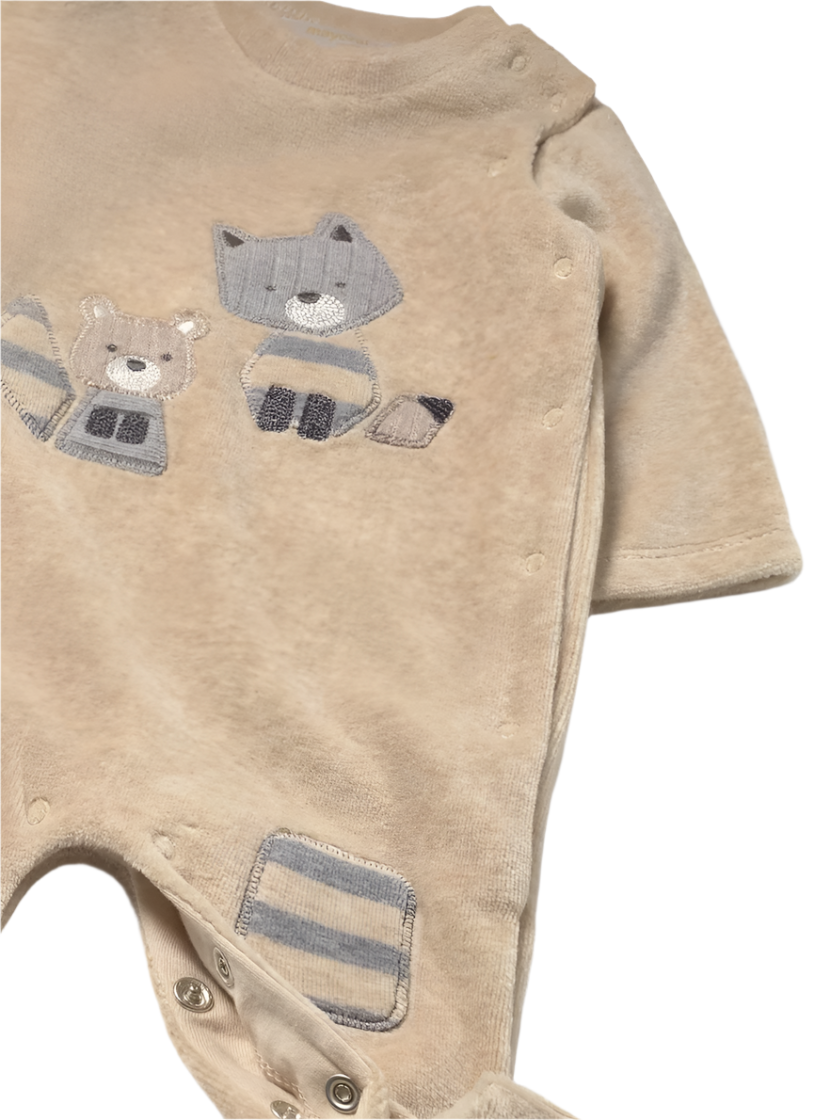 Fox Velour One Piece