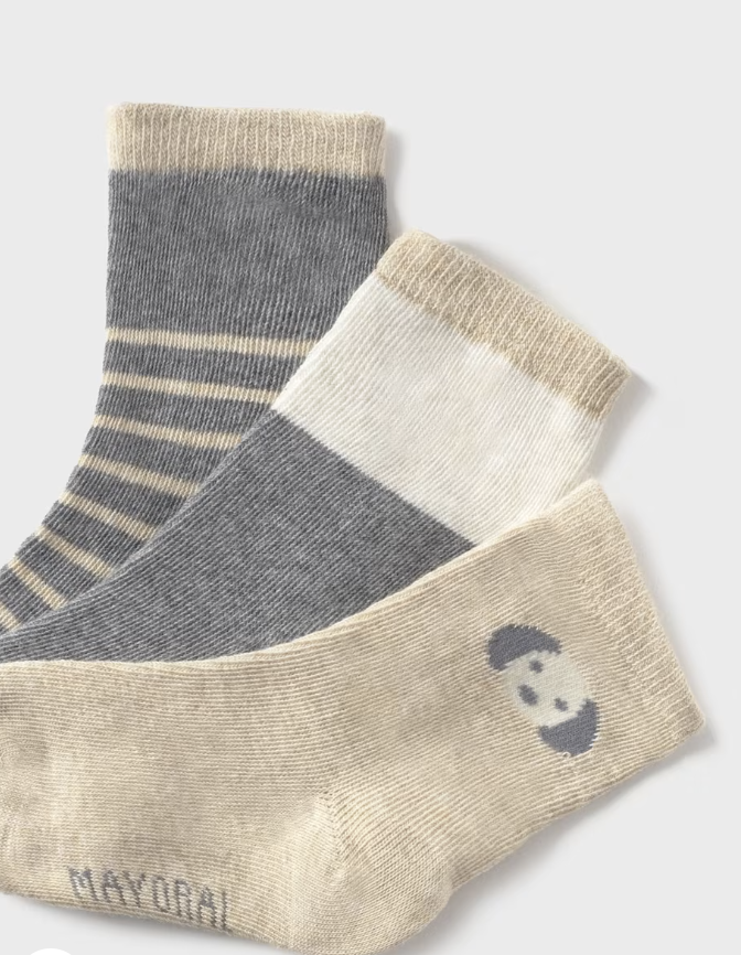 Baby Set of 3 Socks