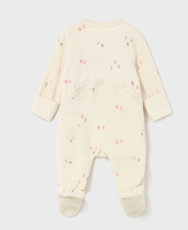 Newborn Velour One Piece