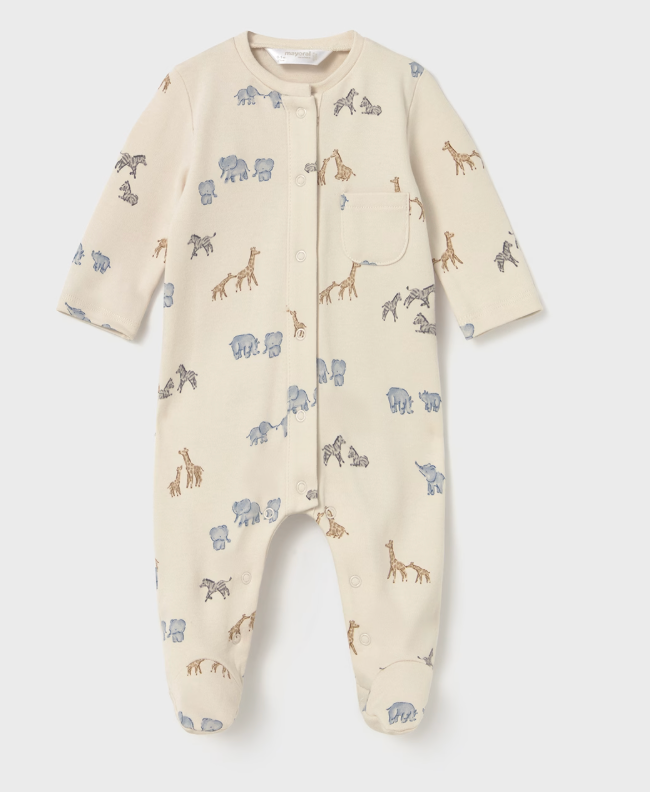 Safari Print Footie