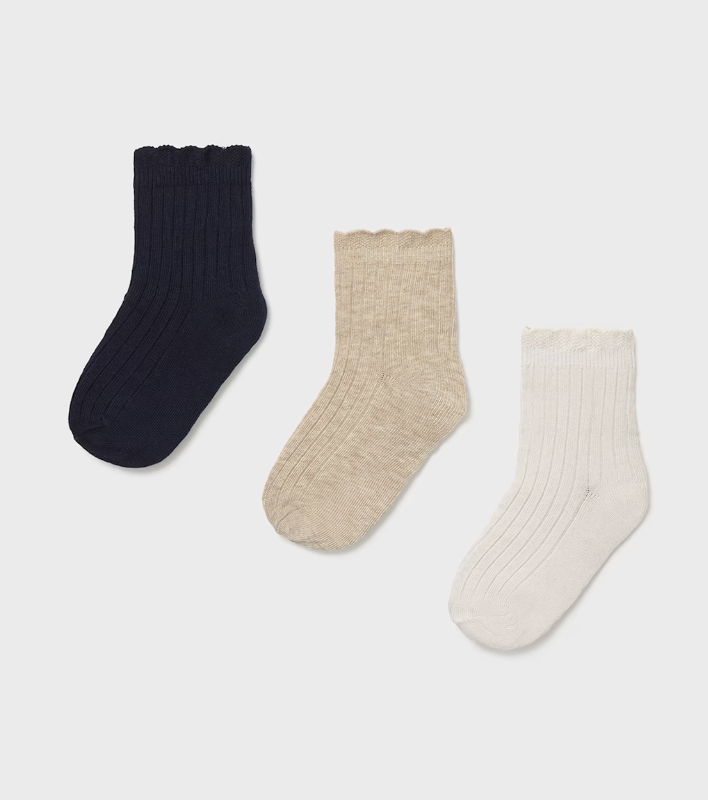 Baby 3-Pack Ribbed Socks