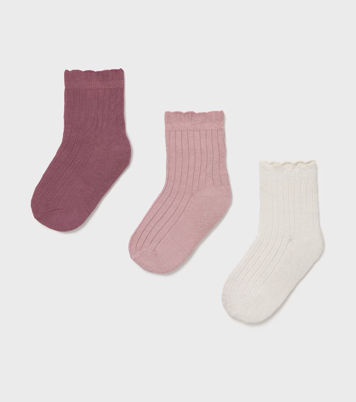 Baby 3-Pack Ribbed Socks