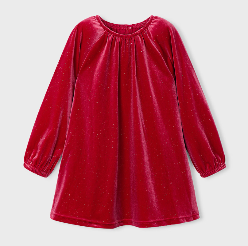 Girl Velvet Dress
