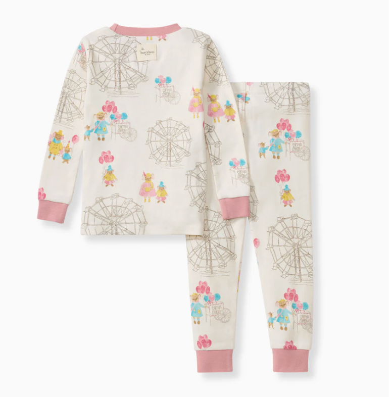 Fall Carnival Organic 2 Piece Pajama Set