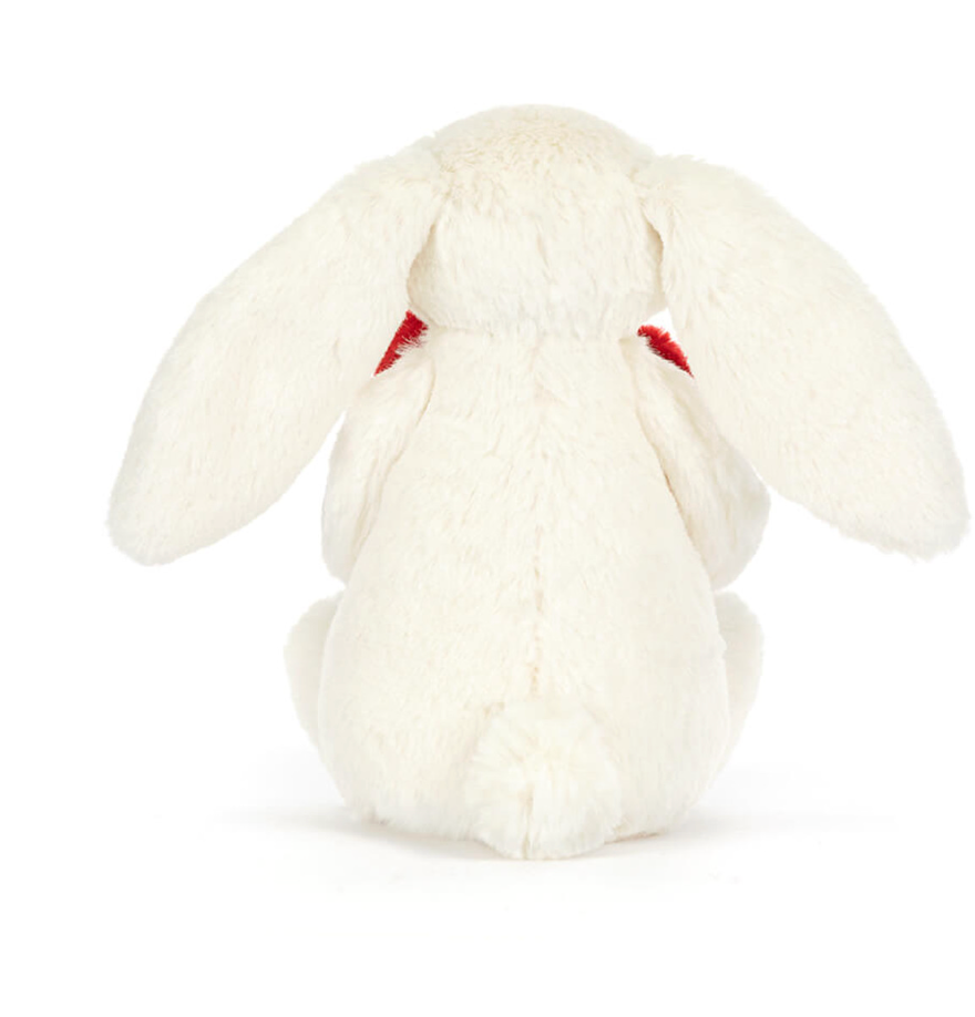 Bashful Red Love Heart Bunny