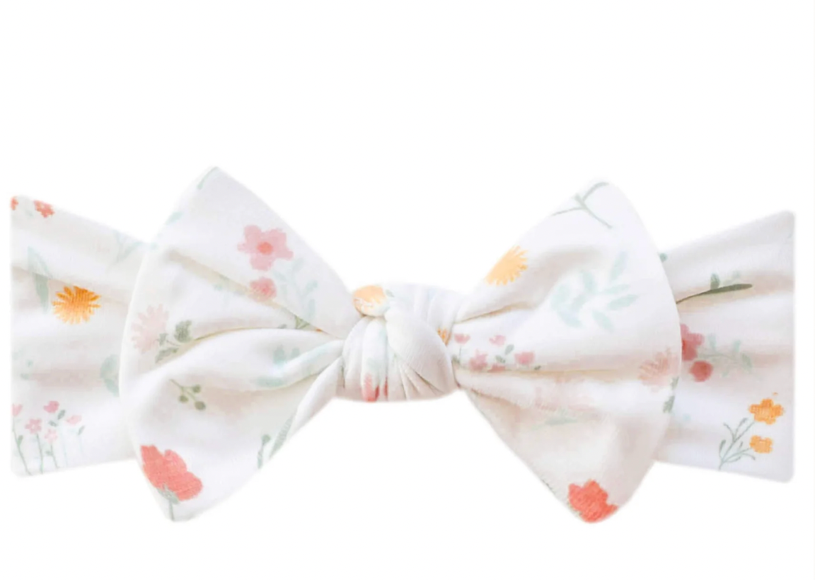 Knit Headband Bow - Mabel