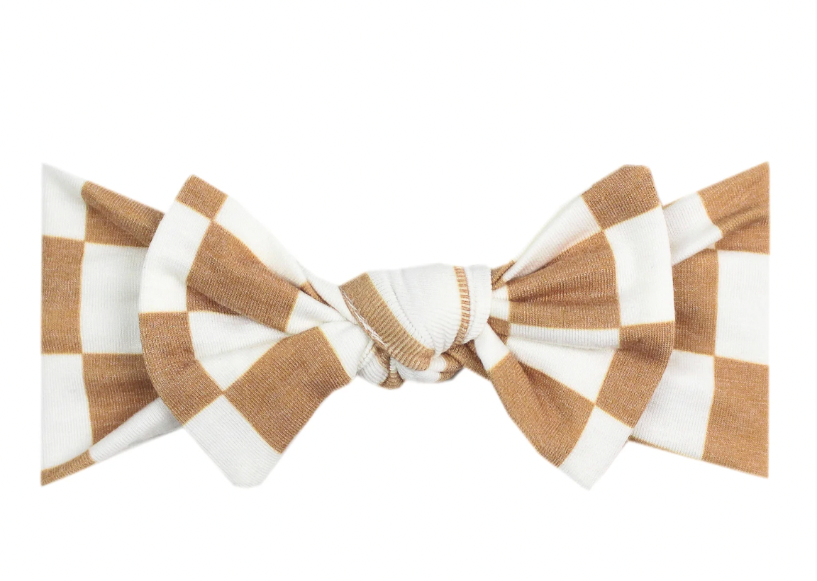Knit Headband Bow - Rad