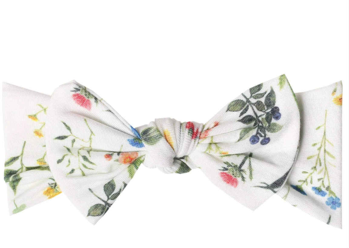 Knit Headband Bow - Aspen