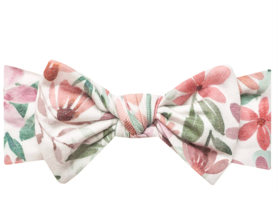 Knit Headband Bow - Natalie