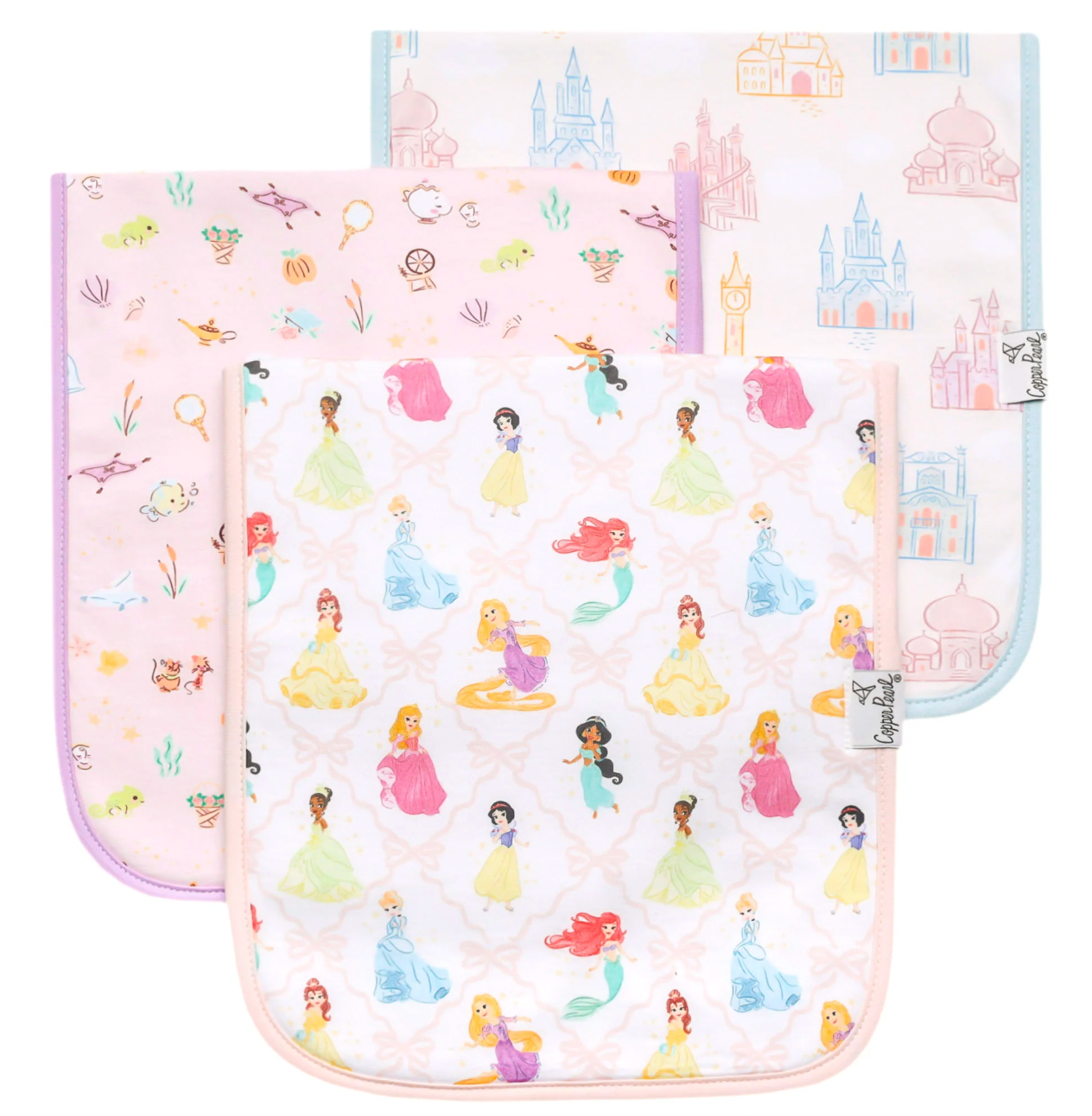 Premium Burp Cloths - Disney Princess