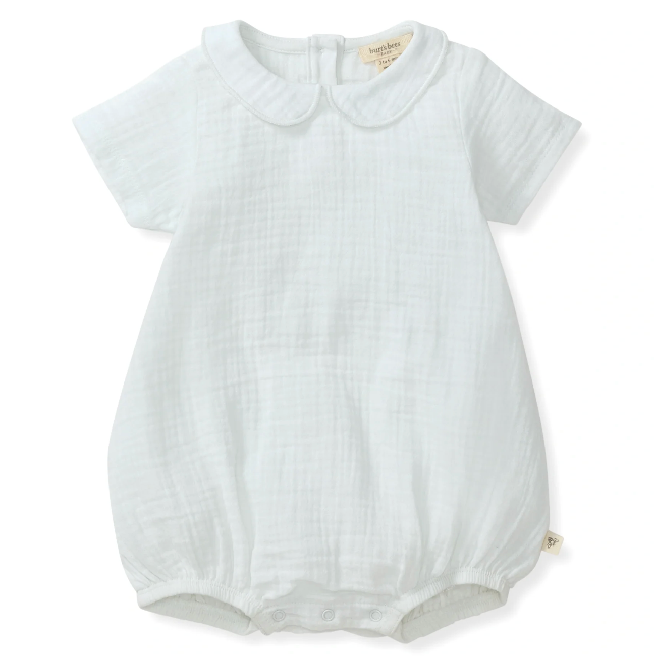 Blue Muslin Collar Bubble
