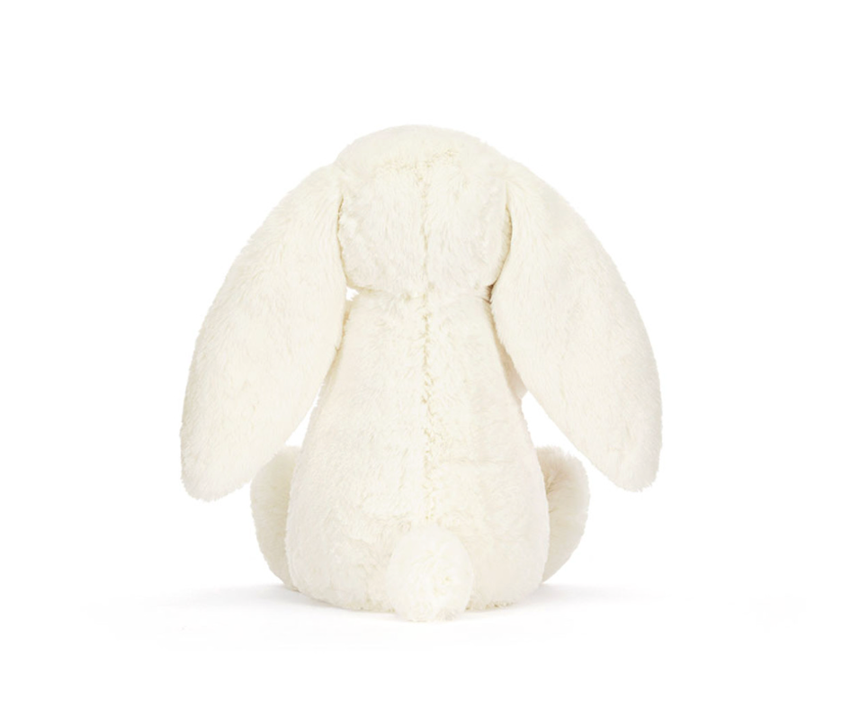 Cream Bunny with Rose