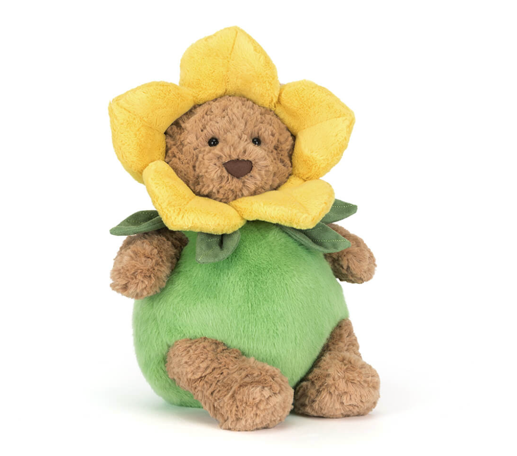 Bartholomew Bear Daffodil Outfit