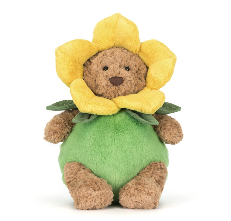 Bartholomew Bear Daffodil Outfit