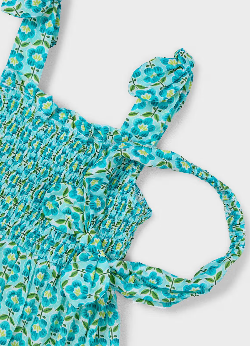 Printed Dress with Headband