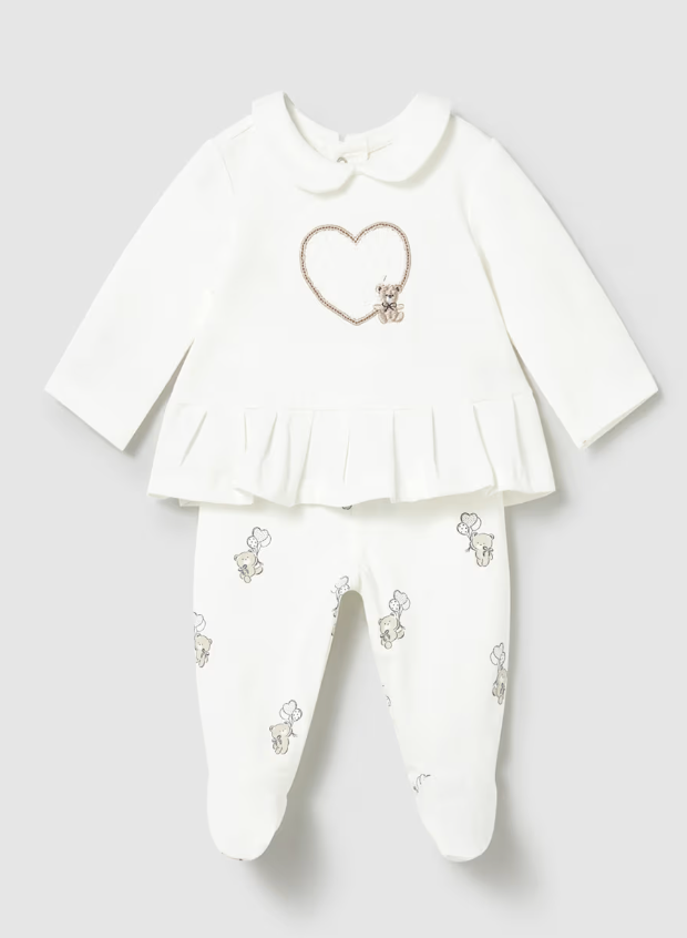 Baby Girl Pants and T Shirt Set