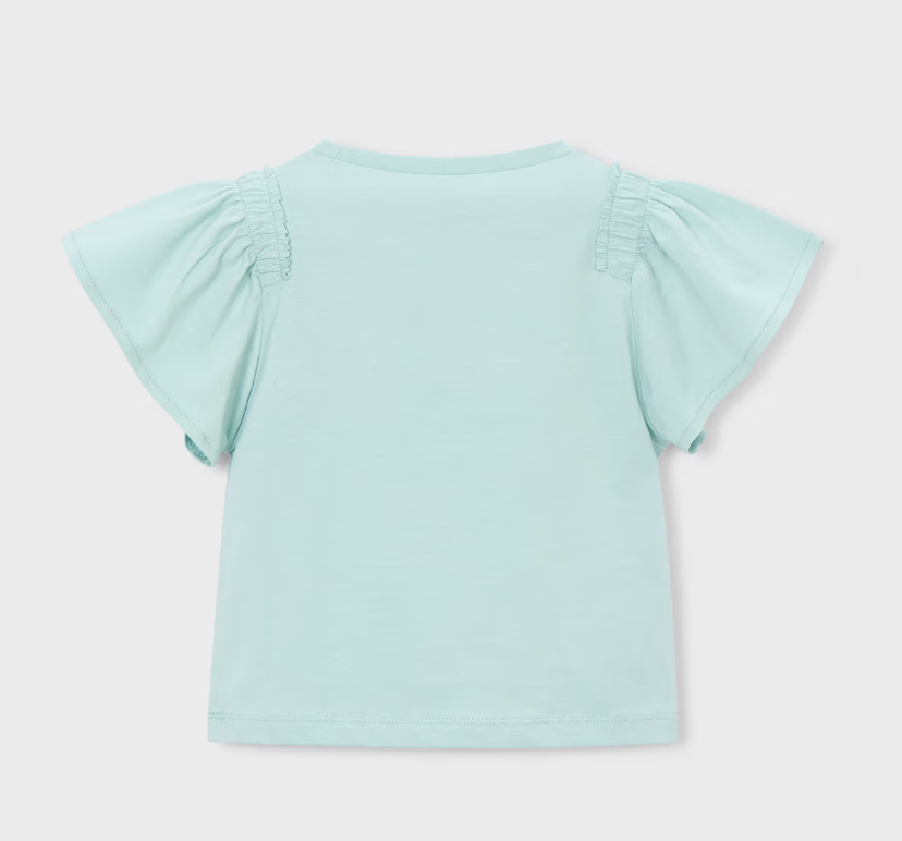 Big Girl T-shirt with Applique