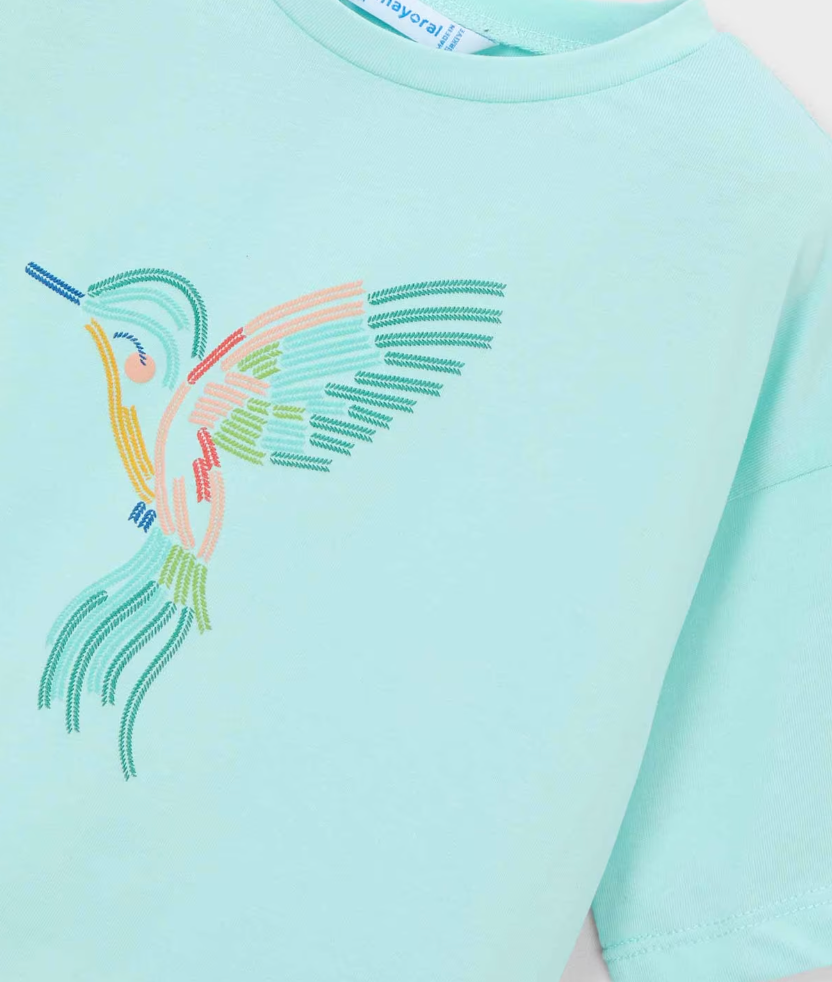 Girl Drop Shoulder T-Shirt