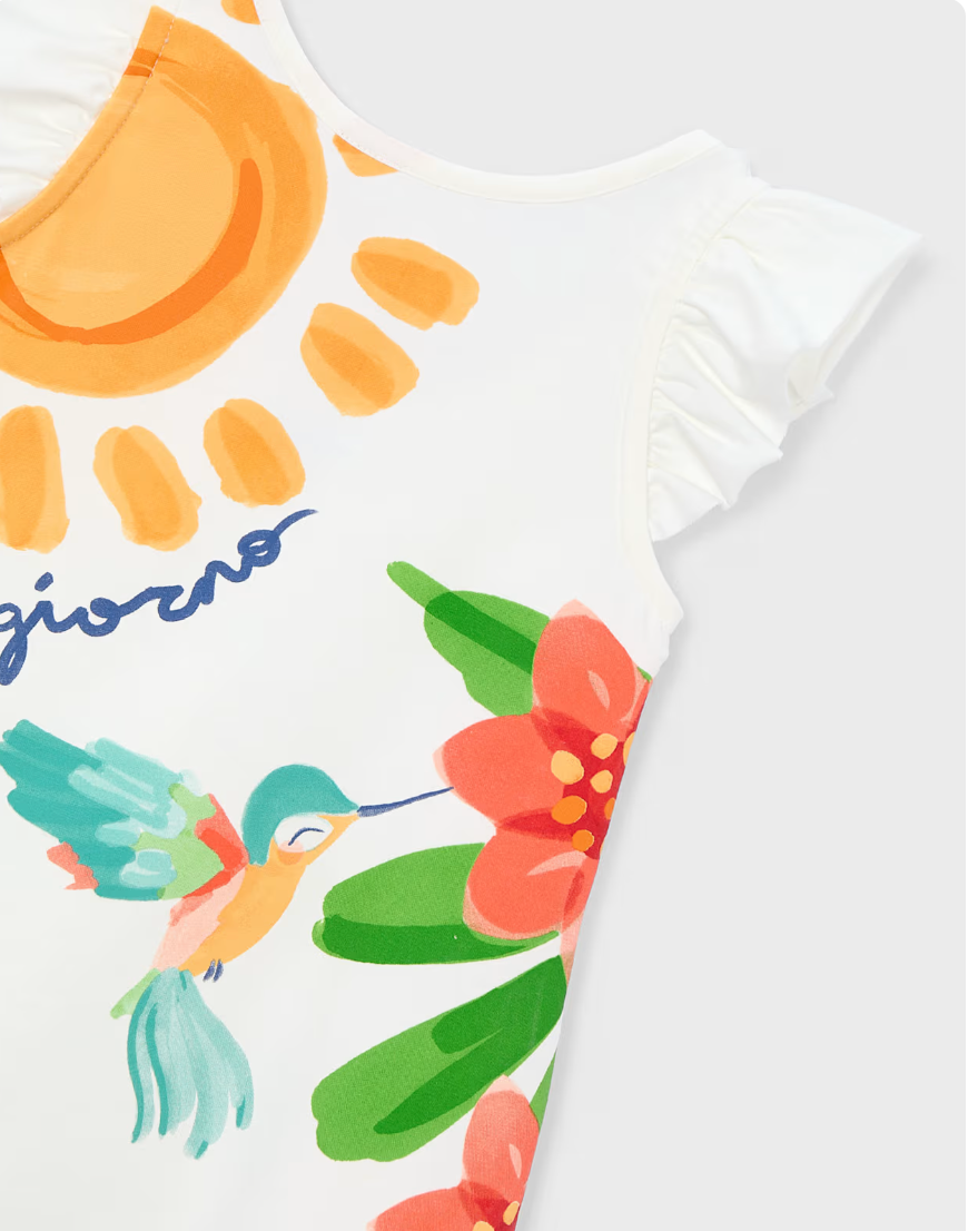 Girl Knit Dress Hummingbird