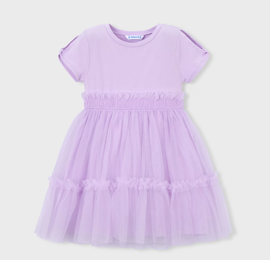 Purple Tulle Dresss