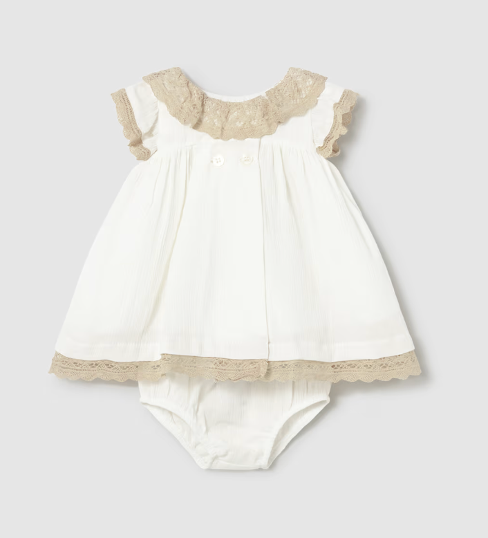 Baby Girl Dress with Bloomers