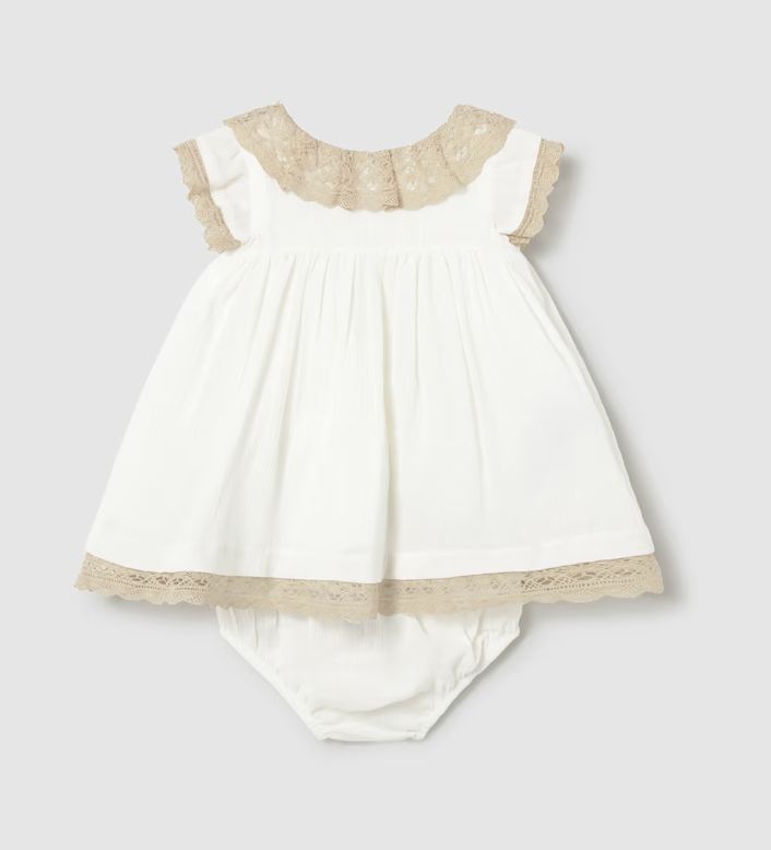 Baby Girl Dress with Bloomers