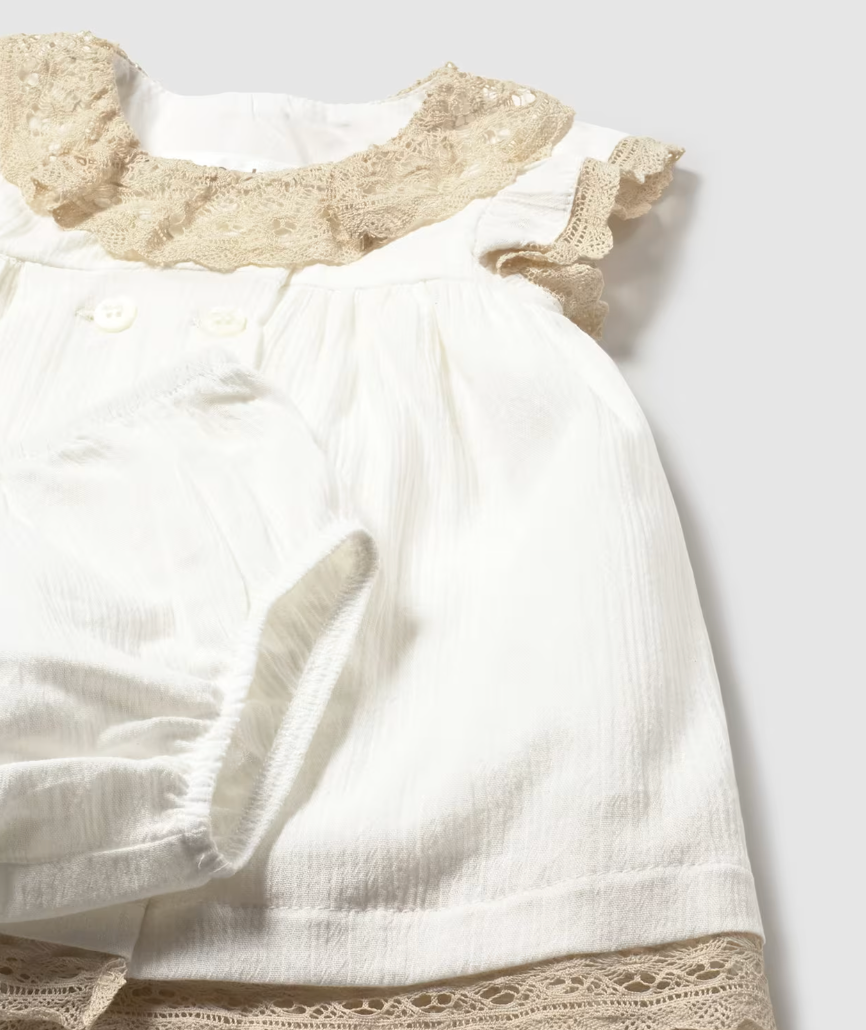 Baby Girl Dress with Bloomers