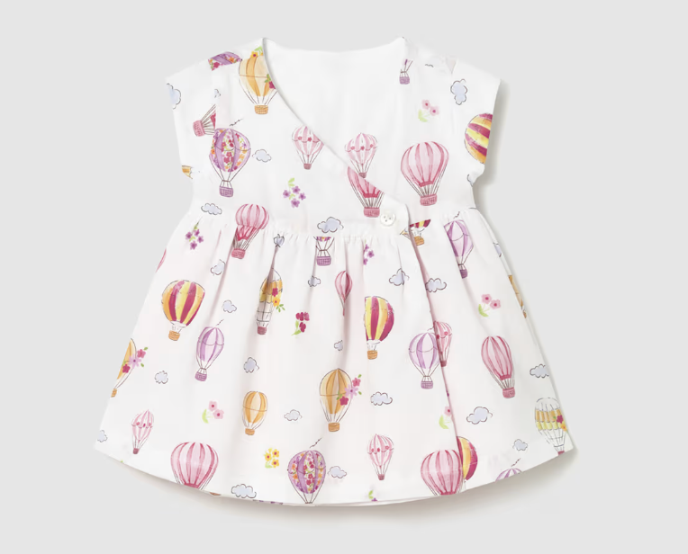 Reversible Dress for Baby Girl