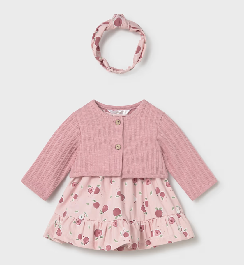 Baby Girl Dress with Headband