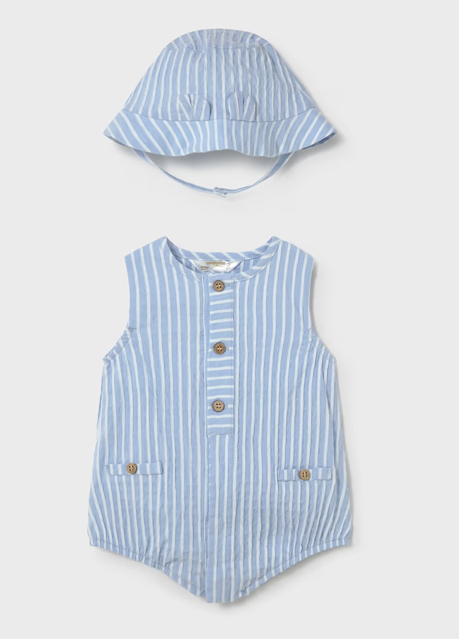 Baby Boy Printed Romper