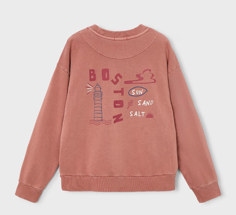 Sweatshirt Graphic Boston Kids