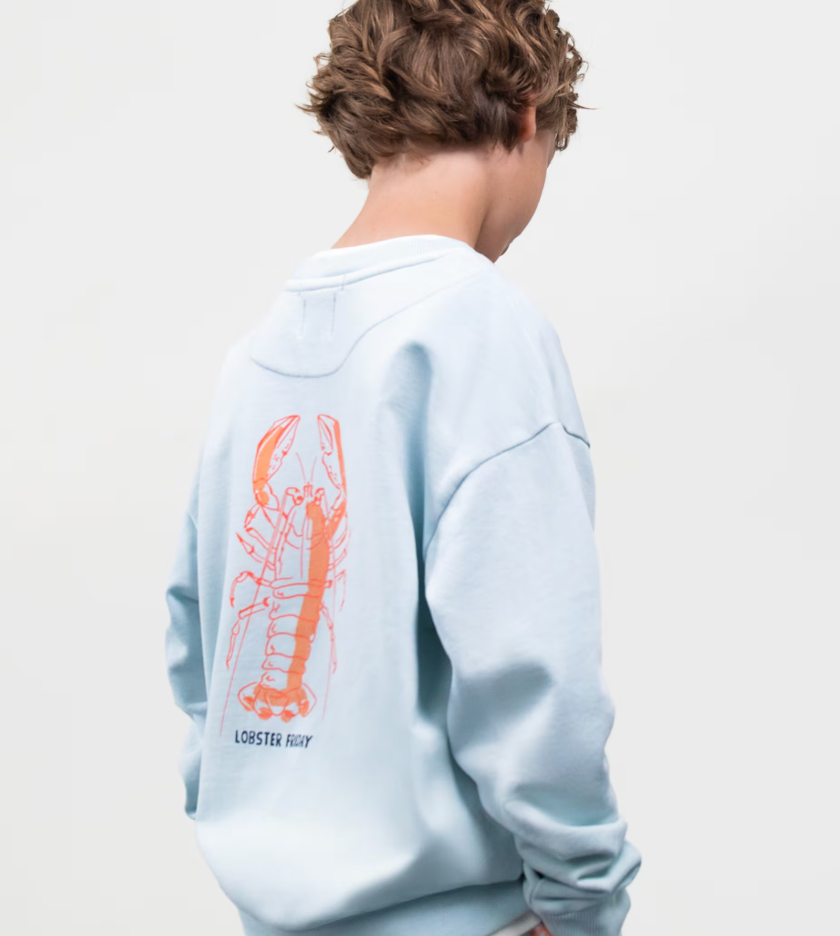 Sweatshirt Graphic Boston Kids Lobster