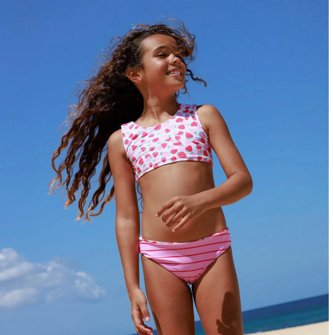 Summer Sun Reversible Bikini - Berry Sweet