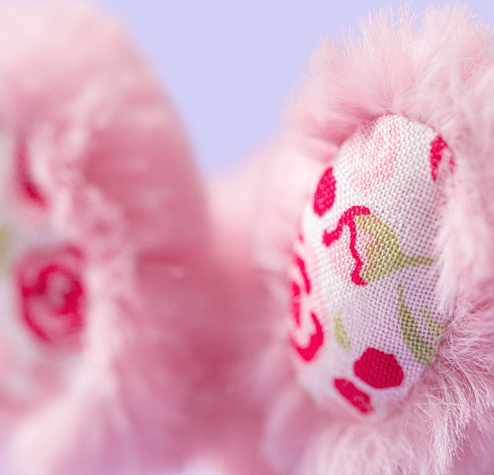 Blushkin Blossom Bunny Bag Charm