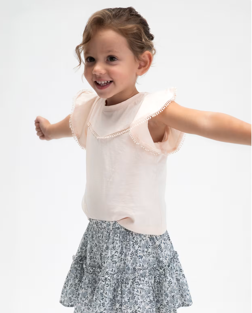 Big Girl Ruffled T shirt
