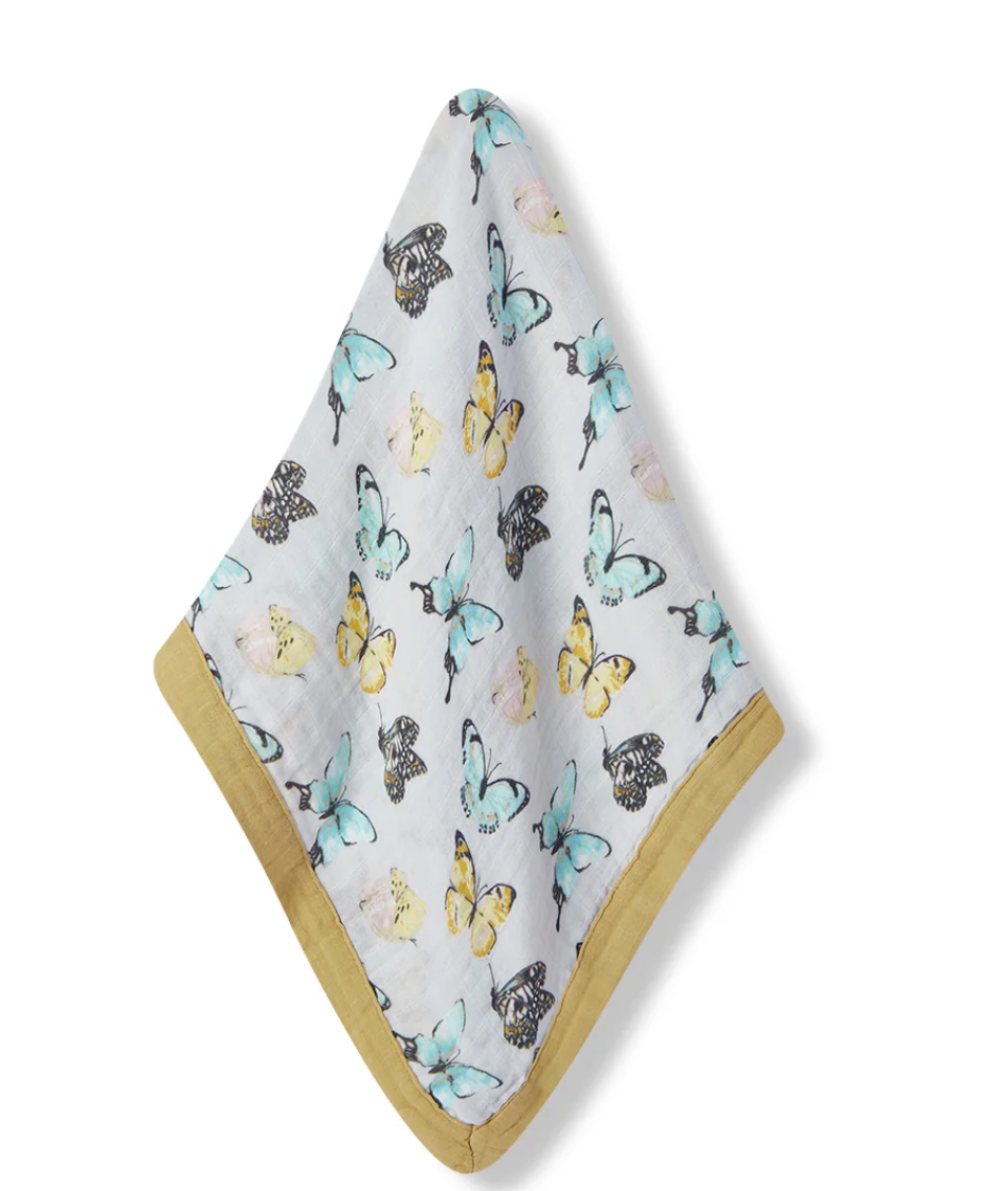 Butterfly Mini Lovey Two Layer