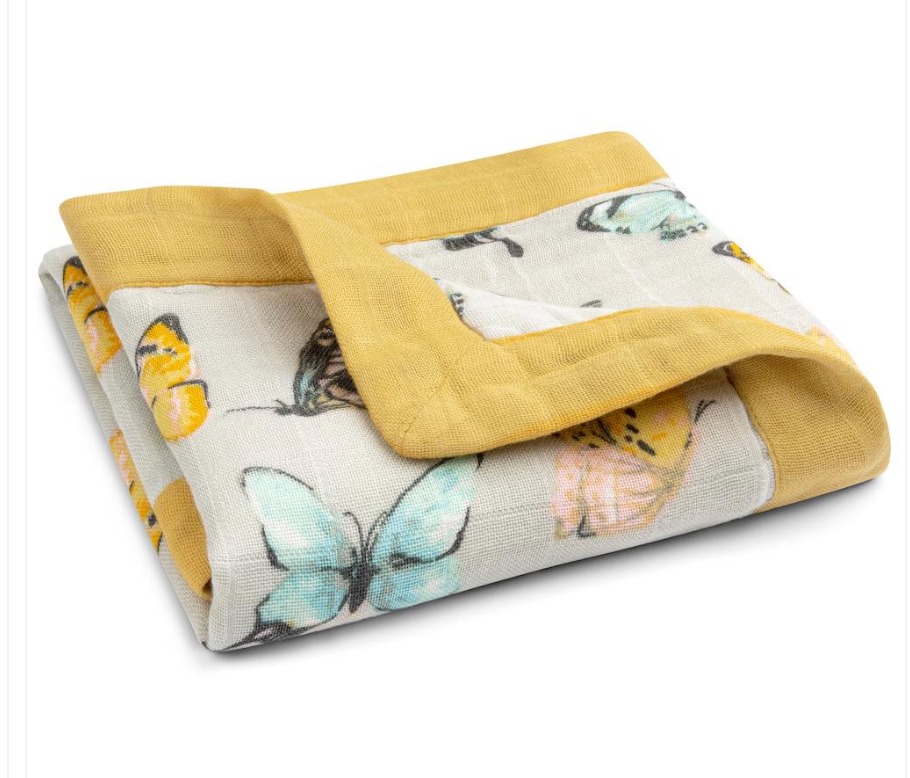 Butterfly Mini Lovey Two Layer