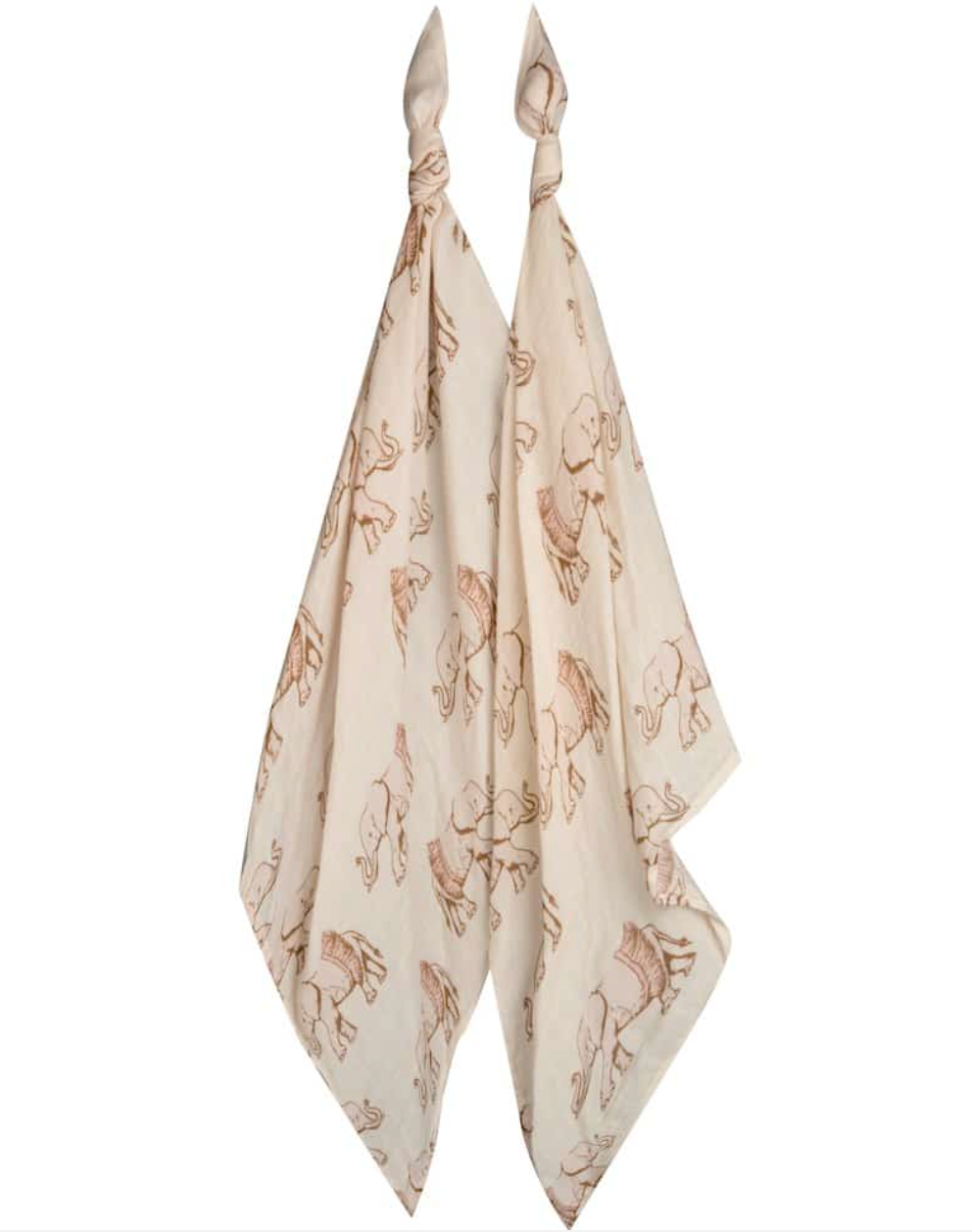 Tutu Elephant Bamboo Muslin Burp Cloths