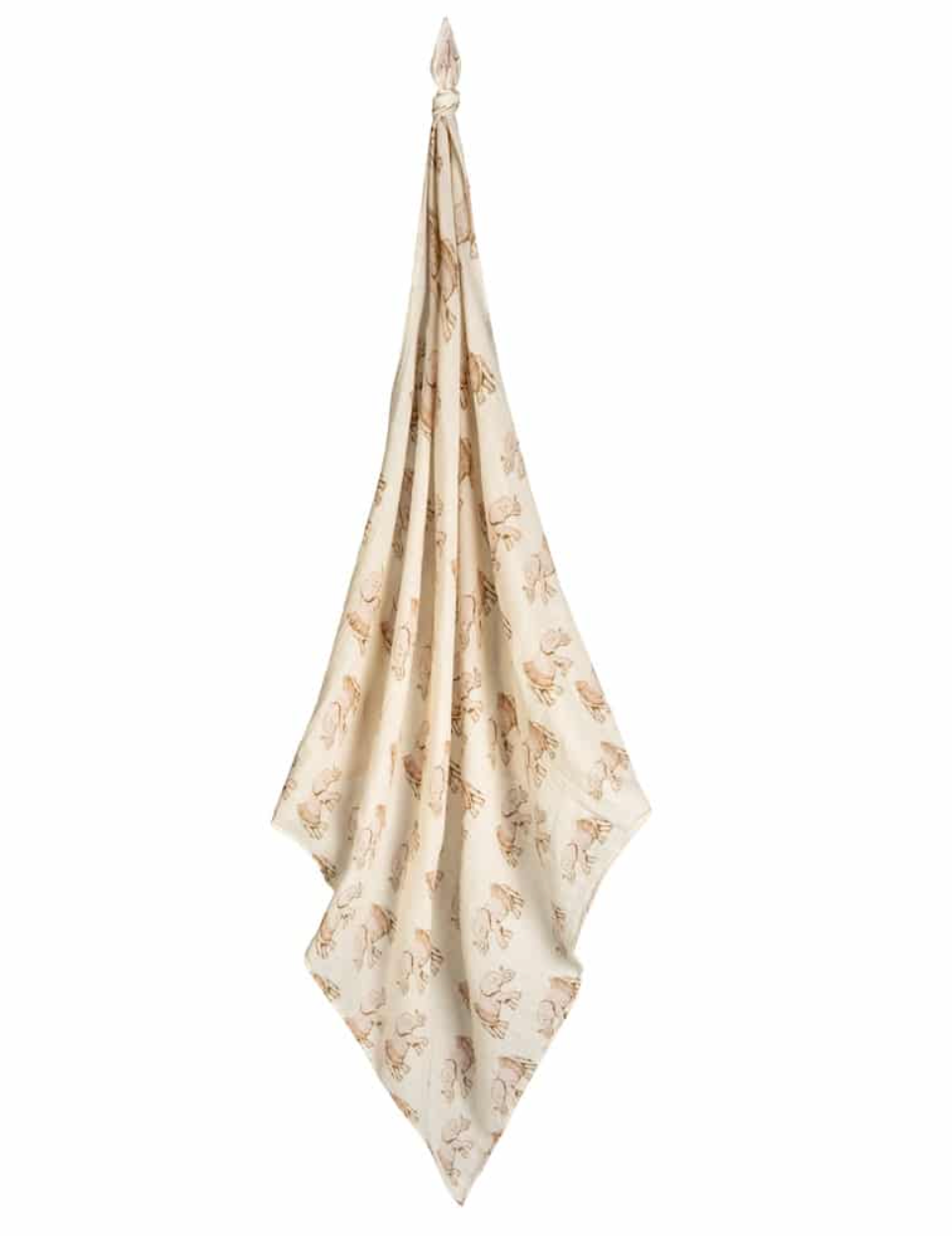 Tutu Elephant Bamboo Muslin Swaddle