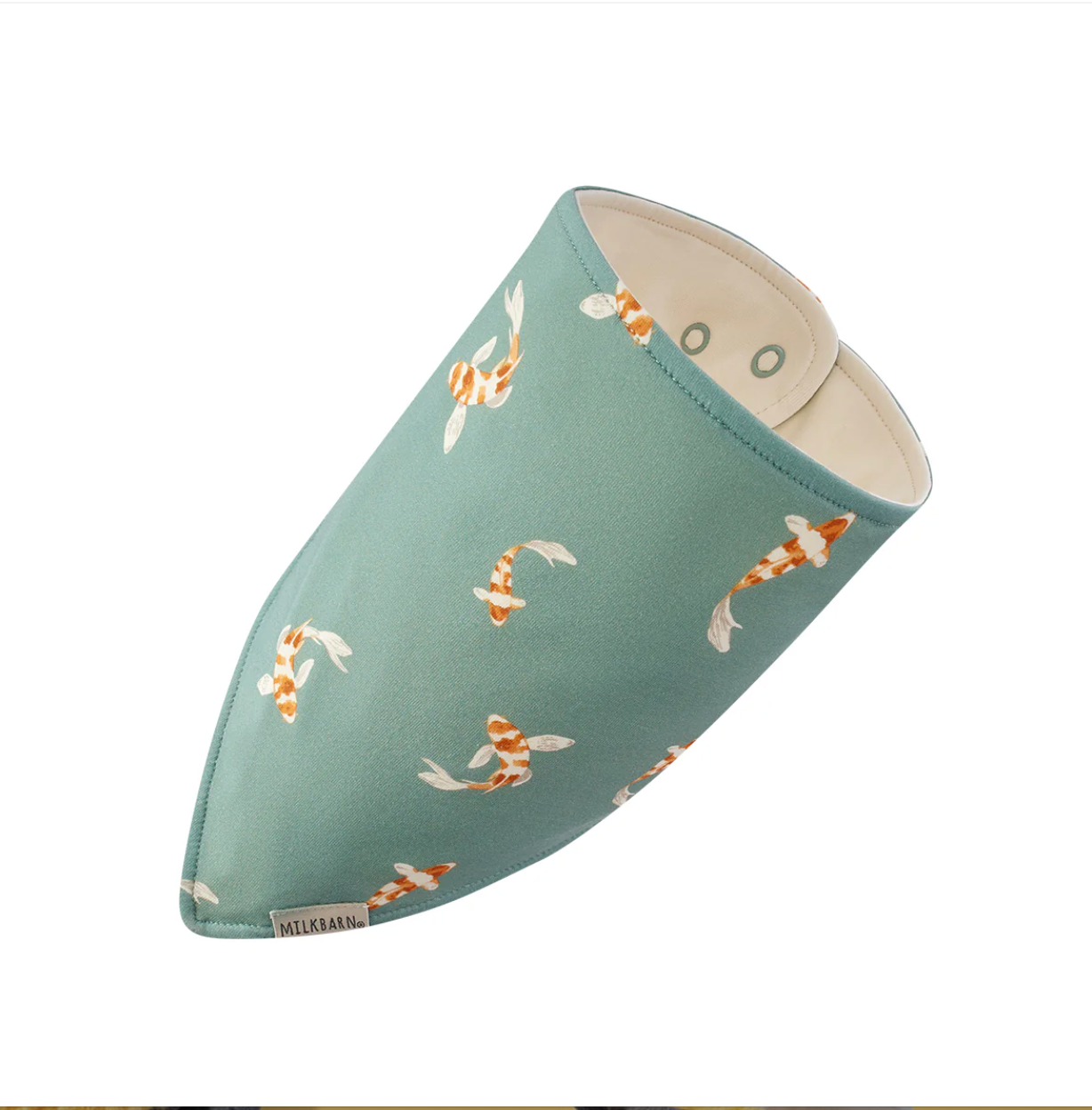 Swimming Koi Cotton Stretch Bib