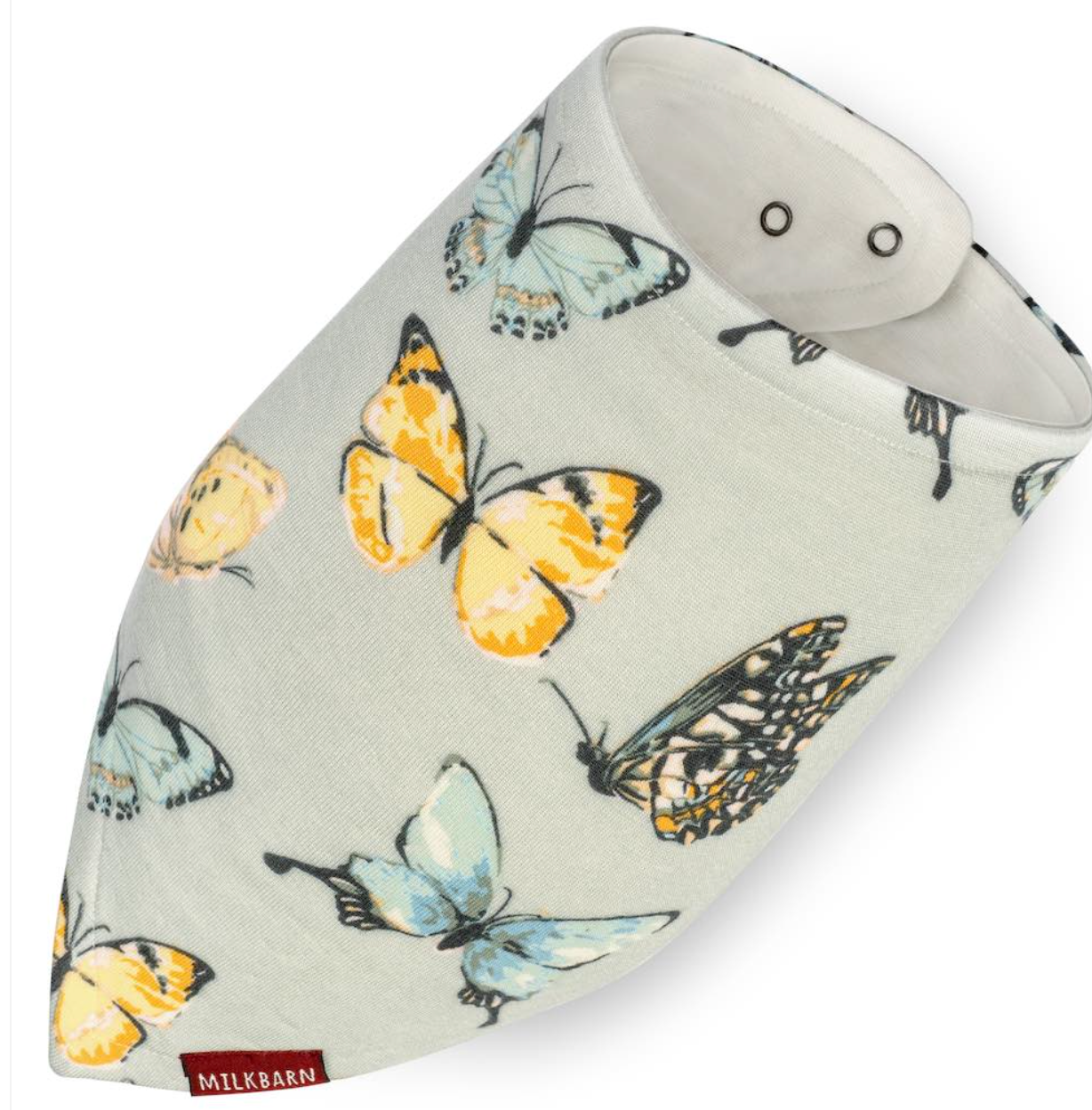 Butterfly Bamboo Kerchief Bib