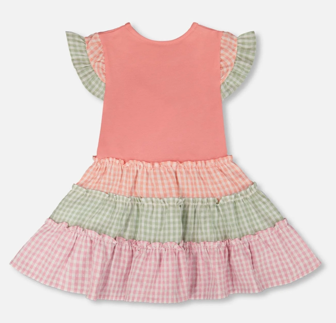 Organic Cotton Bi-Material Dress