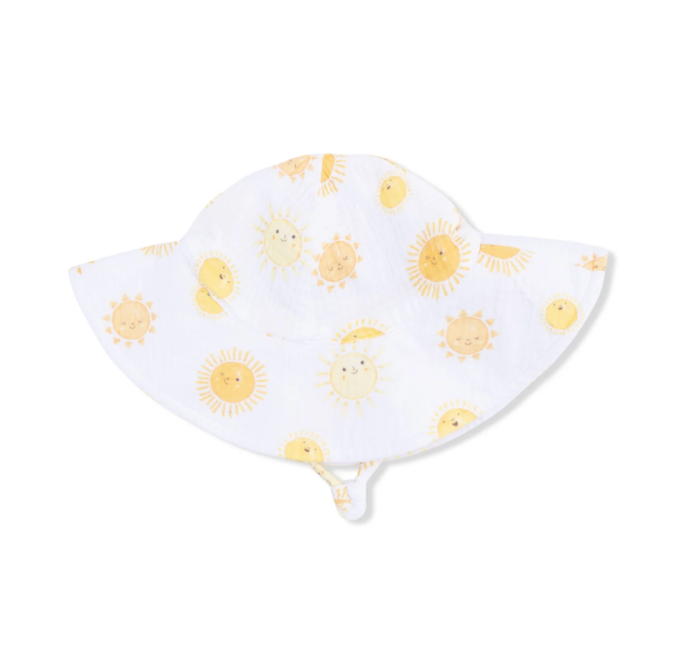 Happy Sun Wide Brim Sun Hat