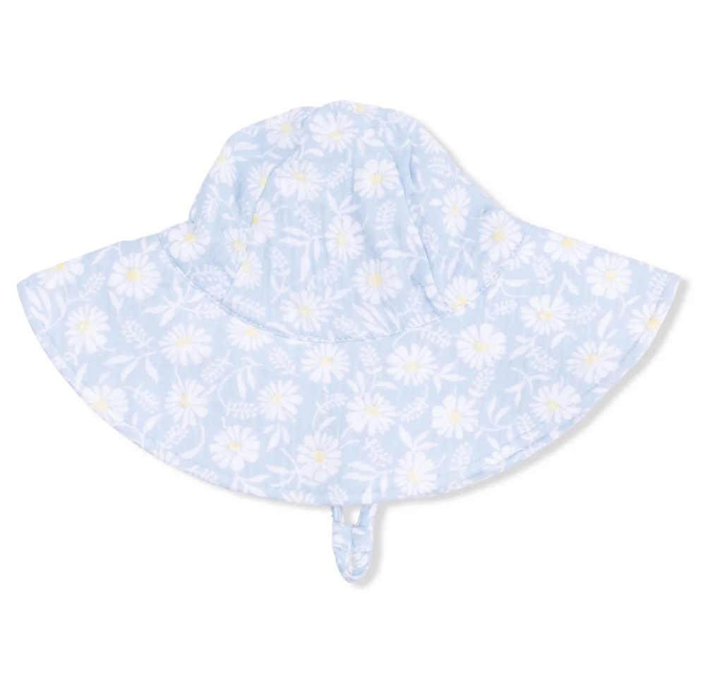Western Daisies Wide Brim Sun Hat